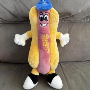 Los Angeles Dodgers Hot Dog Plush Toy Limited Stadium Edition